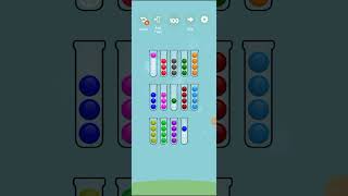 Ball Sort Expert level 100 Solutions Ball Sort  Color Sort Puzzle Yellow Bolt Studio playlist [upl. by Ameluz36]