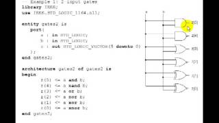 Lesson 16  VHDL Example 5 Map Report [upl. by Annawt]