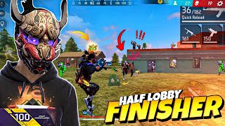 25 KILLS 😱 OP 1 VS 4 Rank Half Lobby FINISHER 🤯 GamePlay  Neel Gaming [upl. by Ayrad]