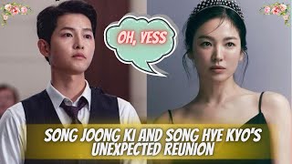 Song Joong Ki and Song Hye Kyos unexpected reunion delights fans of both households [upl. by Melania115]