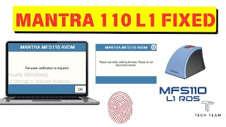 MANTRA L1 INSTALLATION  Firmware Verification is Required  Clear Platen Area  L1 110 [upl. by Kcirdet]