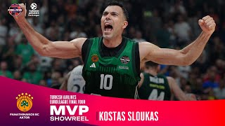 Kostas SLOUKAS  MVP SHOWREEL  FINAL FOUR  202324 Turkish Airlines EuroLeague [upl. by Laerol]