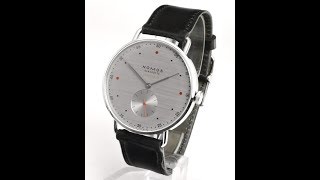 Nomos Metro Neomatik 39 Silvercut Referenz 1114 FM12245 [upl. by Gaiser198]