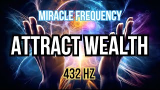 432 Hz  ATTRACT Money Abundance amp Prosperity [upl. by Glenn820]