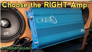 How to choose the right amplifier for your subs [upl. by Ijok]