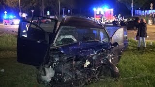 FRONTALUNFALL AUF LANDSTRASSE  6 SCHWERVERLETZTE  GROSSEINSATZ FEUERWEHR amp RETTUNGSDIENST [upl. by Atillertse]