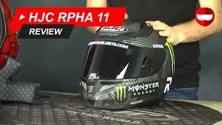 HJC RPHA 11 Racing Helmet Review amp Unboxing  ChampionHelmetscom [upl. by Golter]