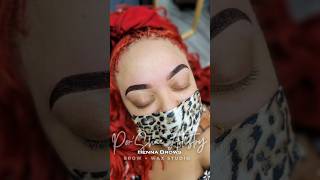 Henna Brows ❤️❤️❤️ hennabrows greenvillenc browartist lashes lashtech browstylist waxer [upl. by Bernard]