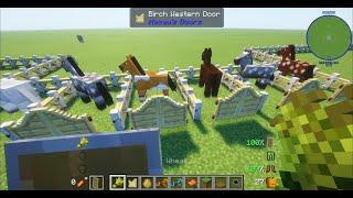 BEST Barn Design for Horses in Minecraft [upl. by Lillith]