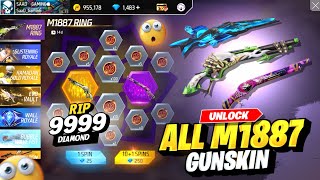 Scam Event 9999💎 ❌😡 M1887 Ring Event Free Fire  Unlock M1887 Ring  Free Fire New Event Today [upl. by Eillam]