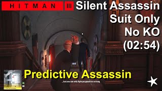 Hitman 3  Predictive Assassin 0254 Silent Assassin  THE ELITE INSTITES FUTURE TECH 1 [upl. by Dorcas]