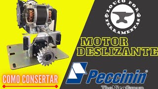 MOTOR PECCININ  COMO CONSERTAR  DESLIZANTE SUPER PECCININ [upl. by Tipton292]