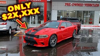 WE BOUGHT THE CHEAPEST CHARGER SCAT PACK IN AMERICA [upl. by Avilla460]