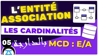 Le modèle conceptuel des données MCD 05  Notion de cardinalités [upl. by Pals999]