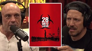 The Greatest Zombie Movie 28 Days Later  Joe Rogan amp Sal Volcano [upl. by Artim]