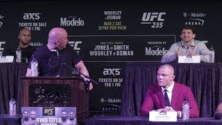 Dana White and Ben Askren Squash Their Beef at UFC 235 Press Conference [upl. by Yespmed]