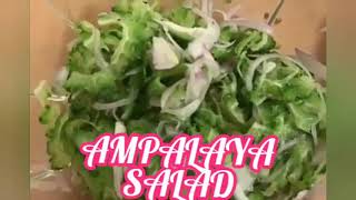 HOW TO PREPARE AMPALAYA SALAD BITTER GOURD SALADENSALADANG AMPALAYABITTER MELON SALAD [upl. by Dnaltiac]