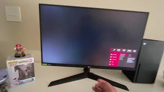 Xbox series x 120hz LG Monitor [upl. by Hobie]