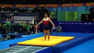 PADDOCK Jaydon GBRM2023 Trampoline WorldsQualificationTumblingR1 [upl. by Yelehsa]