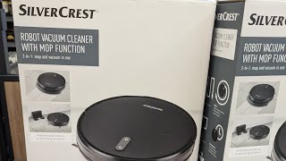 LidlSilvercrest Robot 2 in 1 Vacuum and mop cleanerhow to removeopen the dust drawtray lidl [upl. by Zuleika]