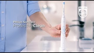 Philips Sonicare ProtectiveClean electric toothbrush 5000 series [upl. by Latoye148]