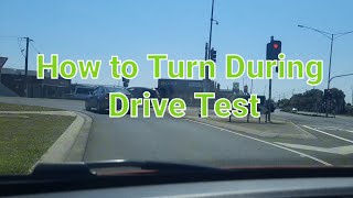 How to Turn During Drive Test [upl. by Salman]