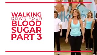 Walking Down Your Blood Sugar Part 3  Walk At Home Fitness Videos [upl. by Eleonora125]