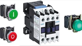 شرح طريقة تركيب كونتاكتور Contacteur triphasé Threephase contactor [upl. by Balch200]