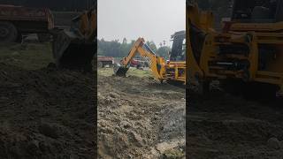 JCB abhi tractor jaane ka rasta kar raha hai জেসিবি ট্রাক্টর এর রাস্তা তৈরি করছেshotsjcb3dxjcb [upl. by Anal949]