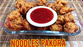 Noodle Pakora RecipePakora RecipeQuick and Easy Maggi Pakora Recipe [upl. by Jarrad]