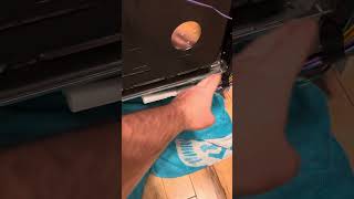 Whirlpool dishwasher leaking from the bottom of the door ￼ [upl. by Rebmit]