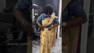 Oliya iruntha try this saree tips shortstamil sareeshoppingonlinetamil [upl. by Akilak]