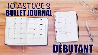 10 astuces BULLET JOURNAL pour DÉBUTANT  feat Céline H [upl. by Euh84]