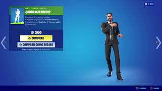 Fortnite nuevo gestobaile ¿Quién Dijo Miedo de Los Cazafantasmas ya disponible [upl. by Scharaga421]