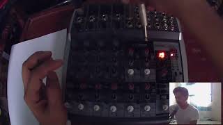 BEHRINGER XENYX QX1202USB AUDIO MIXER [upl. by Hannon825]