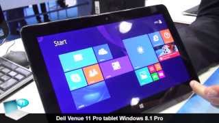 Dell Venue 11 Pro tablet con Windows 81 Pro [upl. by Clarita]