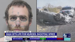 Man sentenced to 100 years for Las Vegasarea shooting spree that killed 22yearold injured others [upl. by Llyrrad]