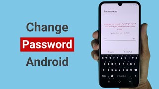 How to Change Password on Android [upl. by Airda]