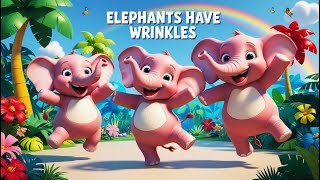 Elephants Have Wrinkles  Adorable 3D Cartoon Animation for Kids  SOMI TOYZ FOR KIDS [upl. by Joao]