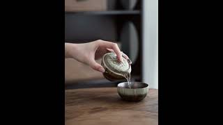 Handcrafted Rustic Elegance – Ceramic Tea Set with Portable Design [upl. by Omiseno]