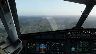 SAS Airbus A321 Landing at Örnsköldsvik Airport  XPlane 12 [upl. by Hachman794]