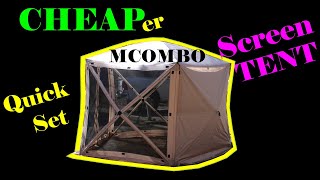 Best Screen Tent MCOMBO Tent Bargain [upl. by Adnicul]