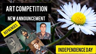 Art Competition Review New announcement Art Competition 2024 on Independence Day artcompetition [upl. by Belden]