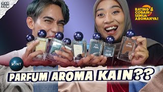 PARFUM AROMA KAIN KATUN SUTRA DAN KULIT RATING amp COBAIN SEMUA AROMA PARFUM LOKAL HINT [upl. by Southard]