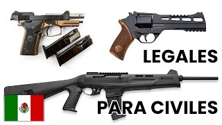 Las 10 Mejores y más Modernas Armas Legales para Civiles en México [upl. by Nerrol308]