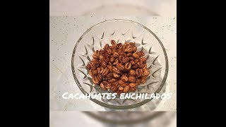 Cacahuates enchilados caseros [upl. by Mixam]