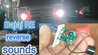 how to install reverse sounds for BaJaj RE tuk tuk [upl. by Feeney]