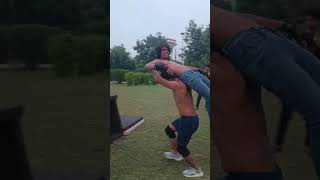 WWE India 🇮🇳 Dangerous Fight  John Cena Powerbomb To Tabel shorts viralshorts [upl. by Ettenuj]