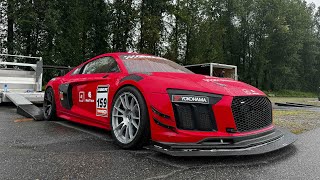 Mission Raceway Audi R8 10878 [upl. by Ydnirb]