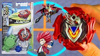 NEW ZACHILLES A4 HASBRO Beyblade Burst Turbo UnboxingReviewTest Battles [upl. by Nairim124]